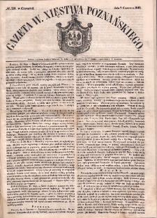 Gazeta Wielkiego Xięstwa Poznańskiego. 1849.06.07 Nr129