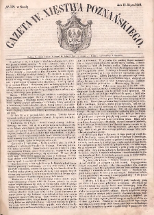 Gazeta Wielkiego Xięstwa Poznańskiego. 1849.07.11 Nr158
