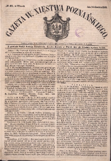Gazeta Wielkiego Xięstwa Poznańskiego. 1849.12.25 Nr301