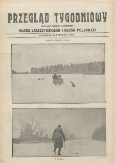 Przegląd Tygodniowy: bezpłatny dodatek ilustrowany Głosu Leszczyńskiego i Głosu Polskiego 1932.01.17