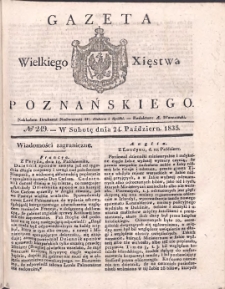 Gazeta Wielkiego Xięstwa Poznańskiego 1835.10.24 Nr249
