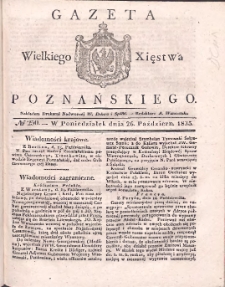 Gazeta Wielkiego Xięstwa Poznańskiego 1835.10.26 Nr250