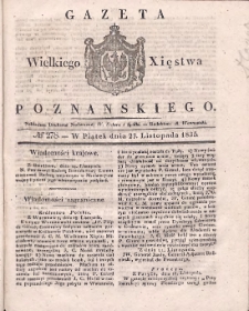 Gazeta Wielkiego Xięstwa Poznańskiego 1835.11.27 Nr278