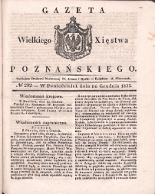 Gazeta Wielkiego Xięstwa Poznańskiego 1835.12.14 Nr292