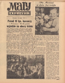 Mały Expressik: Bezpłatny dodatek "Expressu Poznańskiego" 1961.05.18