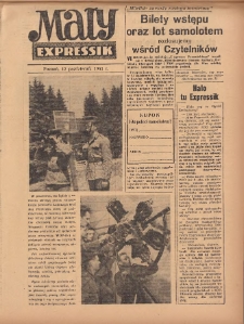 Mały Expressik: Bezpłatny dodatek "Expressu Poznańskiego" 1961.10.12