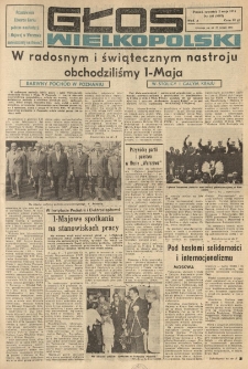 Głos Wielkopolski. 1974.05.02 R.30 nr103 Wyd.A
