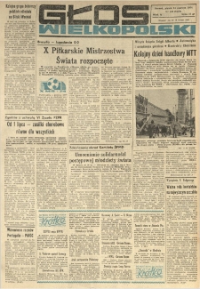Głos Wielkopolski. 1974.06.14 R.30 nr140 Wyd.A