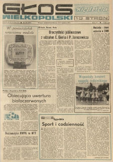 Głos Wielkopolski. 1974.06.16-17 R.30 nr142 Wyd.A