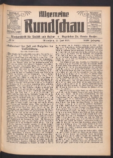 Allgemeine Rundschau: Wochenschrift für Politik und Kultur 1927.06.30 Jg. 24 Nr26