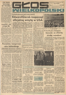 Głos Wielkopolski. 1974.10.09 R.30 nr237 Wyd.A