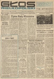 Głos Wielkopolski. 1974.10.19 R.30 nr245 Wyd.A