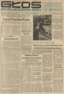 Głos Wielkopolski. 1974.11.09 R.30 nr262 Wyd.A