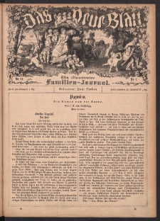 Das Neue Blatt: ein illustriertes Familien-Journal 1870 Bd. 1 Nr18