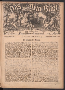 Das Neue Blatt: ein illustriertes Familien-Journal 1870 Bd. 2 Nr38