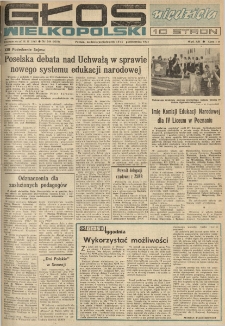 Głos Wielkopolski. 1973.10.14-15 R.29 nr244 Wyd.AB