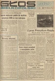 Głos Wielkopolski. 1973.11.10 R.29 nr267 Wyd.AB