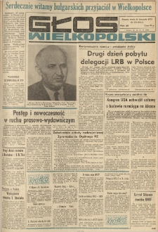 Głos Wielkopolski. 1973.11.14 R.29 nr270 Wyd.AB
