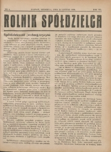 Rolnik-Spółdzielca 1930.02.14 R.7 Nr4