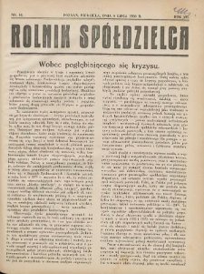 Rolnik-Spółdzielca 1930.07.06 R.7 Nr14