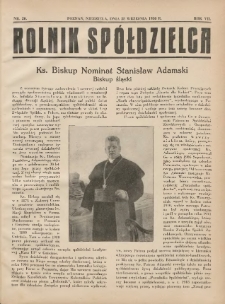 Rolnik-Spółdzielca 1930.09.28 R.7 Nr20