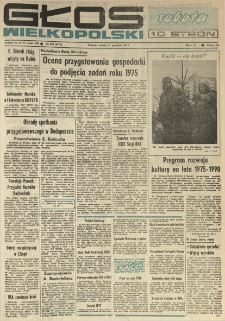 Głos Wielkopolski. 1974.12.21 R.30 nr298 Wyd.A