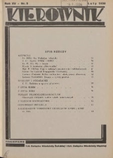 Kierownik: czasopismo Kat. Związku Młodzieży Żeńskiej i Kat. Związku Młodzieży Męskiej 1936.02 R.15 Nr2