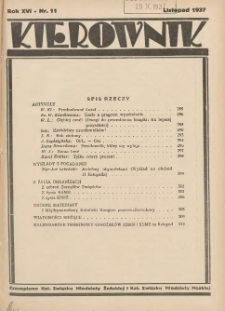 Kierownik: czasopismo Kat. Związku Młodzieży Żeńskiej i Kat. Związku Młodzieży Męskiej 1936.11 R.15 Nr11