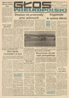 Głos Wielkopolski. 1974.08.20 R.30 nr196 Wyd.AB