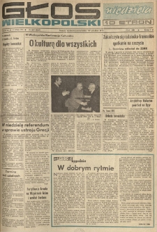 Głos Wielkopolski. 1974.12.08-09 R.30 nr287 Wyd.AB