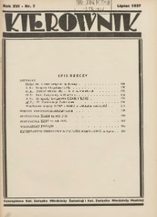 Kierownik: czasopismo Kat. Związku Młodzieży Żeńskiej i Kat. Związku Młodzieży Męskiej 1937.07 R.16 Nr7