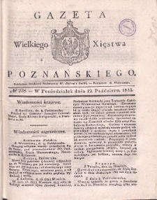 Gazeta Wielkiego Xięstwa Poznańskiego 1835.10.12 Nr238