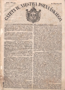 Gazeta Wielkiego Xięstwa Poznańskiego. 1849.01.09 Nr6