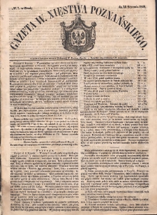 Gazeta Wielkiego Xięstwa Poznańskiego. 1849.01.10 Nr7