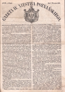 Gazeta Wielkiego Xięstwa Poznańskiego. 1849.09.07 Nr208
