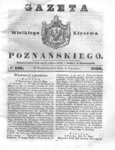 Gazeta Wielkiego Xięstwa Poznańskiego 1839.06.03 Nr126