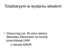 Totalitaryzm w wydaniu włoskim