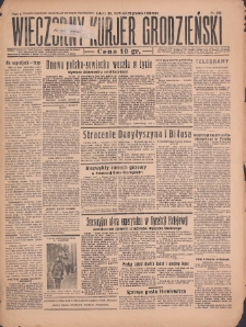 Wieczorny Kurjer Grodzieński 1932.12.24/25 R.1 Nr205