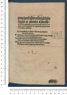 De memoria augenda. Ed. [Iacobus?] Andreas Boner