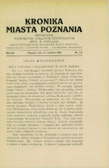Rola Poznania i Wielkopolski w życiu Narodu