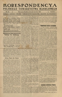 Korespondencya Polskiego Towarzystwa Handlowego. 1919.06.15 R.3 Nr 10