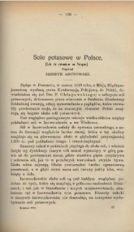 Sole potasowe w Polsce