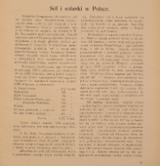 Sól i solanki w Polsce