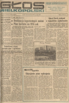 Głos Wielkopolski. 1975.09.20-21 R.31 nr207 Wyd.A