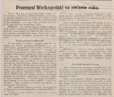 Przemysł Wielkopolski na zmianie roku