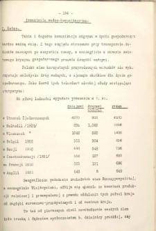 Inwestycje wodno-komunikacyjne