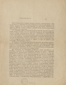 [List otwarty Inc.:] "Szanowny Panie ! Rada Towarzystwa Czytelni Polskiej w Paryżu..."
