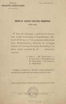 Obchód 56ej Rocznicy Powstania Narodowego 1830 roku