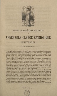 Appel des prêtres polonais au vénérable clergé catholique universel