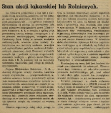 Stan akcji łąkarskiej Izb Rolniczych